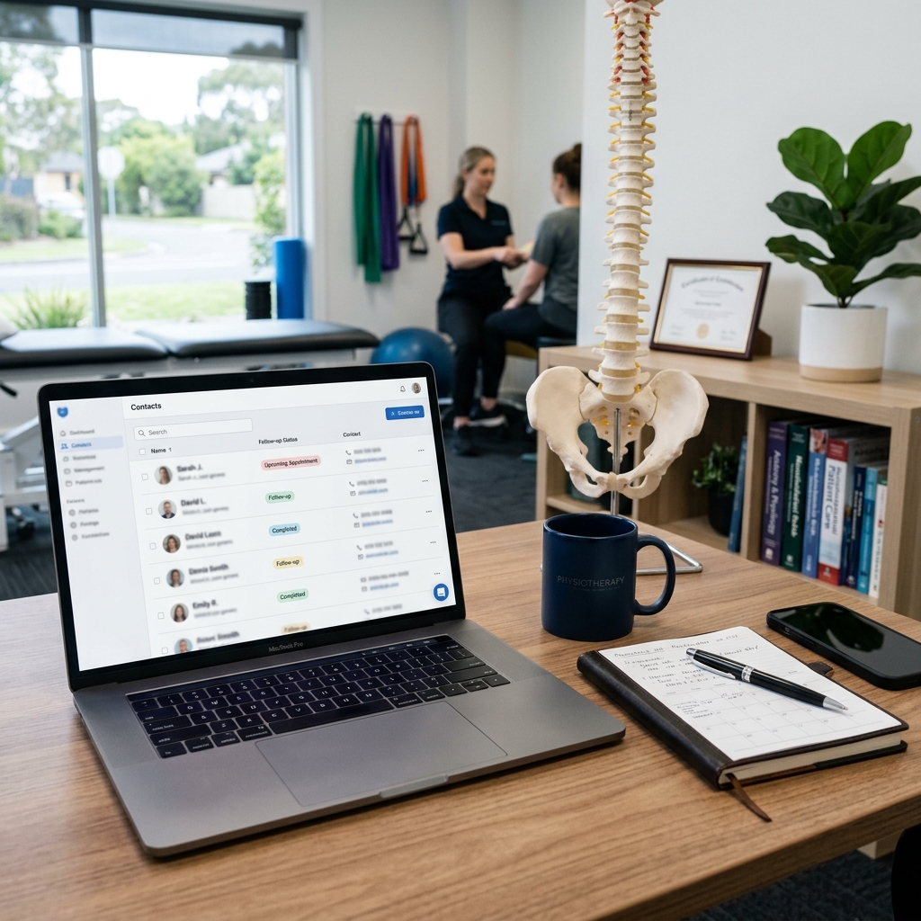 Gestión de contactos y pacientes desde una web