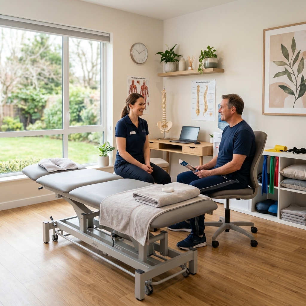 Clínica de fisioterapia profesional y moderna